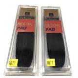 Lot: 2- Pachmayr Recoil Pads, size small and