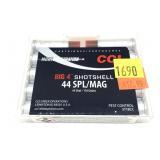 Box of .44 SPL/Mag. No. 4 CCI shot shells,