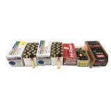 Lot, 4 boxes assorted .22 LR cartridges,