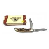 Camillus 26 2-blade folding knife with box