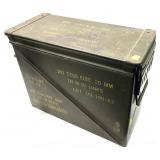 Large metal ammo can