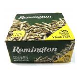 Box of .22 LR. Remington HP cartridges, 525 Rds.