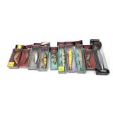 Lot: 10 Assorted Rapala Lures, new