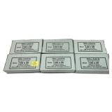 x6- Boxes of 7.62 x 39mm Sellier & Bellot