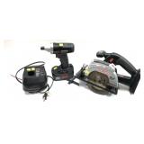 Lot: Craftsman Trim Saw, Impact Driver, and