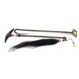 Lot: 2- Native American Style Weapons