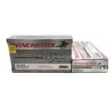 x2- Boxes of .243 WIN 58-grain polymer tip Rapid