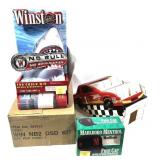 Lot, 2-Winston cardboard store displays (one
