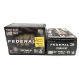 x2- Boxes of 9mm Luger 124-grain JHP Federal