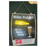 Miller High Life pouring bottle light up