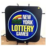 New York Lottery Games neon and light up