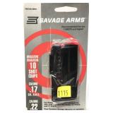 Savage 17HMR/22WMR 10 rd. Magazine, in package