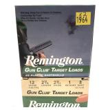 x2- Boxes of 12 Ga. 2.75" No. 8 Remington Gun