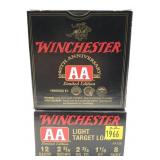 x2- Boxes of 12 Ga. 2.75" No. 8 Winchester light
