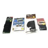 Lot, Blackhawk holster, 2-cartridge holders and