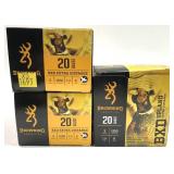 x3- Boxes of 20 Ga. 3" No. 6 Browning BXD Upland