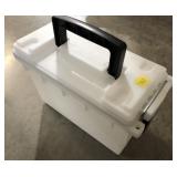 Plastic ammunition box