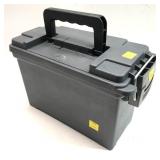Plastic ammunition box