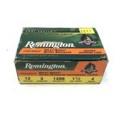 Box of Remington 12 Ga. 3" Nitro-Magnum loads,