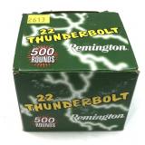 Box Remington 22 Thunderbolt .22 LR cartridges,