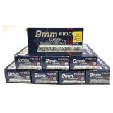 x8- Boxes of 9mm Luger 115-grain FMJ Fiocchi