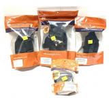 Lot: 4- Assorted Rounded Everyday Carry Holsters