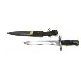 Knife/bayonet marked FN Toledo with scabbard