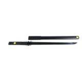 Samurai style sword with scabbard, 31" overall