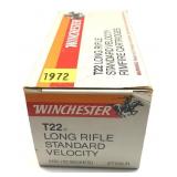 Box of .22 LR. Winchester T22 cartridges, 500 rds.