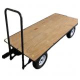 4-wheel utility cart, platform size: 63" x 30"
