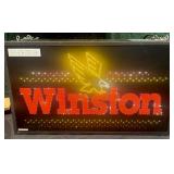 Winston hanging light up sign,