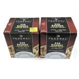 x2- Boxes of .22 LR HP Federal cartridges- x2