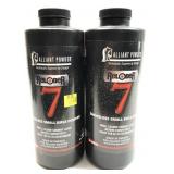 x2- 1 lb. bottles of Alliant Reloader 7 smokeless