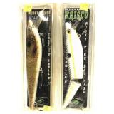 Lot, 2 Muskie lures, Krade and Krisco in packages