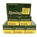 Lot, 300 Rds. of .22 LR. Remington cartridges,