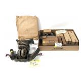 Lot: Original B-17 Chin gunner controls with