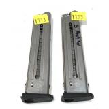 Lot: 2- S&W .22 LR Magazines