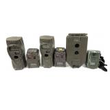 Lot: Assorted trail cams- 6 pcs