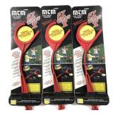 Lot: 3 MTM EZ Throw II clay target throwers, new
