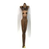 Large Wooden Nutcracker (wooden piece missing on