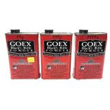 Lot: 3- Tins of Goex Black Rifle Powder, FFg,