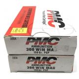x2- Boxes of .300 WIN. Mag. 150-grain PSP PMC