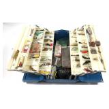 Castcraft No. BW-617 Tackle Box with contents