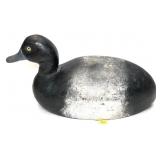 Michigan Bluebill Drake Wooden Carved Decoy