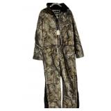 Walls Camo Bib Coveralls, size Large