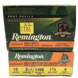 x2- Boxes of 12 Ga. 3" No. 4 Remington waterfowl