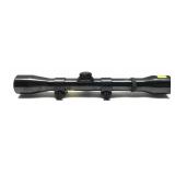 Weaver K4-1 Scope, with Weaver 1" scope rings
