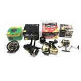 Lot, 4 assorted reels in boxes: Cabela