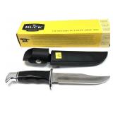 Buck 119 hunting knife with Buck 119 leather