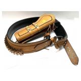 Leather Cartridge Belt, marked 44 45 with 8.75"